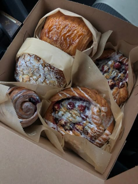 Danish Pastries Aesthetic, Pastry Asthetic Picture, Cafe Pastries Aesthetic, Danish Pastry Aesthetic, Pastry School Aesthetic, Cheese Danish Aesthetic, Baked Goods Aesthetic, Aesthetic Pastries, Aesthetic Pastry