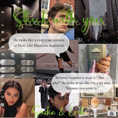 Sadie And Erik Stuck With You, Stuck With You Ali Hazelwood, Loathe To Love You, Loathe To Love You Ali Hazelwood, Reads Aesthetic, 2023 Books, Books Fanart, Book Couples, Ali Hazelwood