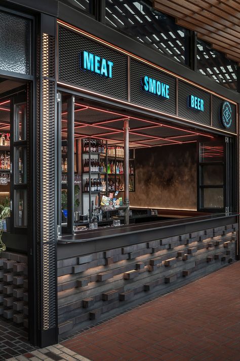 Up In Smoke, Watergardens by Architects EAT | Eat Drink Design Awards Steampunk Bar Design, Industrial Cafe Interior Design, Consumption Lounge, Brewery Interior Design, Coffee Reception, Steampunk Bar, Interior Reference, Pub Ideas, Gastro Pub