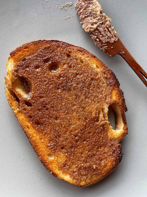 Cinnamon Sugar Butter - Cook Fast, Eat Well Cinnamon Butter Toast, Sweet Potatoes Cinnamon, Cinnamon Sugar Butter, Cinnamon Sugar Toast, Butter Toast, Burnt Sugar, Cinnamon Butter, Cinnamon Toast, Best Breakfast Recipes