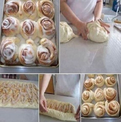 Grandma's Cooking Secrets One Hour Cinnamon Rolls, Bisquick Cinnamon Rolls, Cream Cheese Rolls, Chocolate Roll, Making Bread, Baking Cocoa, Cinnamon Rolls Homemade, Cinnamon Rolls Recipe, Sweet Roll