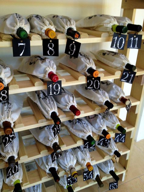 Wine Wall Wine Wall Fundraiser, Wine Bottle Favors, Wine Pull, Fundraising Games, Meeting Planning, Auction Ideas, Event Producer, Wine Wall, Wine Decor