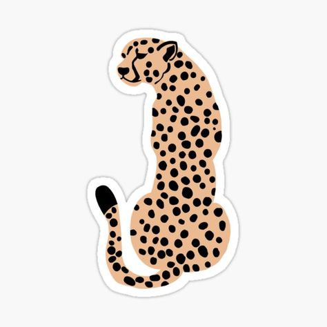 Cheetah Clipart, Cheetah Sticker, Phone Update, Cheetah Logo, Powerpuff Girls Cartoon, Clipart Black And White, New Sticker, Printable Stickers, Yearbook