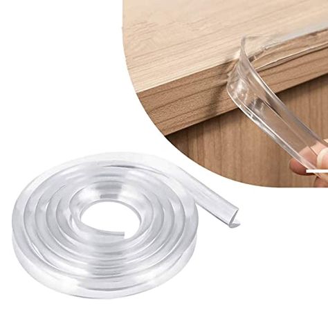 Amazon.com : Corner Protectors Transparent, E-PRONSE 6M/20FT Furniture Table Edge Protectors Soft Silicone Bumper Strip with 14M Strong Adhesive Tape for for Cabinets, Tables, Drawers : Baby Edge Guard, Furniture Table, Corner Protectors, Baby Proofing, Furniture Protectors, Colorful Table, Baby Safety, Diy Supplies, Home Essentials