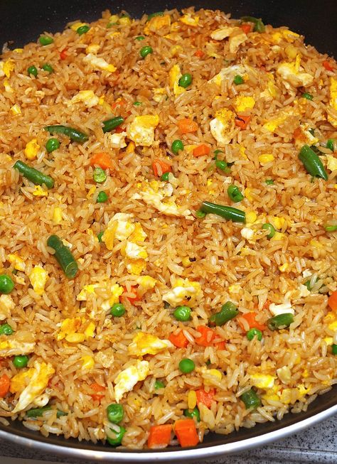 Teriyaki Chicken Fried Rice Recipe, Simple Teriyaki Chicken, Teriyaki Fried Rice Recipe, Ground Chicken Recipes Easy, Teriyaki Chicken Fried Rice, Fried Rice And Chicken, Chicken Fried Rice Recipe Easy, Rice Meals, Teriyaki Chicken And Rice