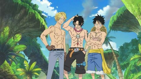 Sabo One Piece, Ace Sabo Luffy, Ace And Luffy, One Piece Crew, One Piece Ace, One Piece Funny, One Peice Anime, One Piece Images, One Piece Comic