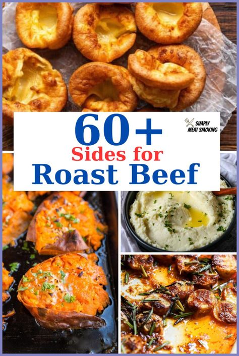 Find the best sides for roast beef with these delicious and easy ideas. Featuring roast beef side dishes, including Christmas dinner sides with roast beef and sides for beef roast dinners, this collection has it all. Enjoy a variety of roast beef vegetable sides and sides to pair with roast beef for a perfect meal. Whether it's a beef chuck roast or a pot roast, you'll love these options. Click to see the recipe. Side Dishes For Roast Beef Dinner, Beef Side Dishes, Sides For Roast, Sides For Beef, Sides For Roast Beef, Roast Beef Side Dishes, Summer Roast, Roast Dinner Side Dishes, Roast Dinner Sides