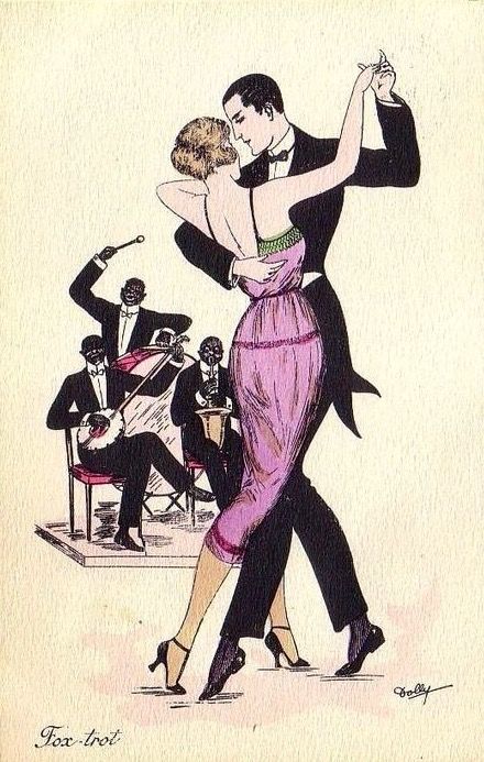 Art Tango, Dance Cards, Tango Art, Fox Trot, Affiches D'art Déco, Dancing Art, Art Deco Illustration, Art Deco Lady, Deco Poster