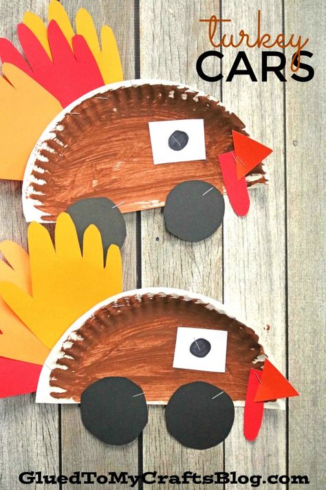 Craft For Thanksgiving, Paper Plate Turkey, Craft Thanksgiving, Fun Thanksgiving Crafts, Moana Bebe, Thanksgiving Crafts Preschool, Easy Thanksgiving Crafts, November Crafts, Turkey Crafts