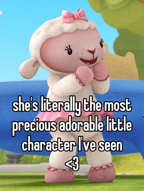 Doc Mcstuffins Lamby, Doc Mcstuffins Aesthetic, Lambie Doc Mcstuffins, Doc Mcs, Old Kids Shows, Doc Mcstuffin, Emotional Attachment, Right In The Childhood, 2010s Nostalgia