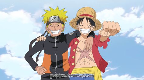 Anime Events, Luffy And Hancock, One Piece Crossover, One Piece Series, One Piece Luffy, Monkey D Luffy, Naruto Wallpaper, Anime Crossover, All Anime