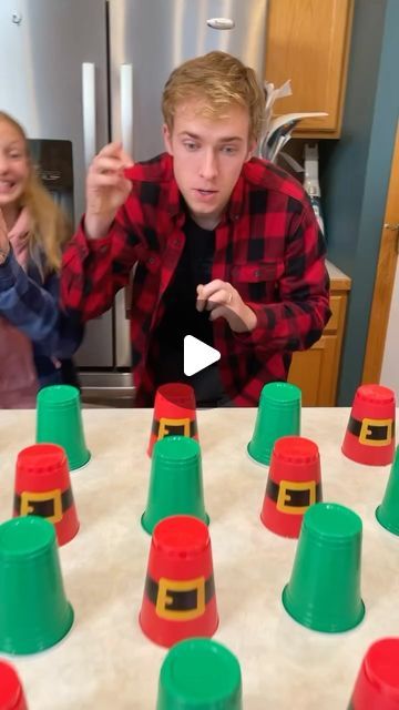 Cup Game, Cup Games, Challenge Games, Christmas Challenge, Holiday Games, Christmas Cup, The Cup, Family Game, Fun Christmas