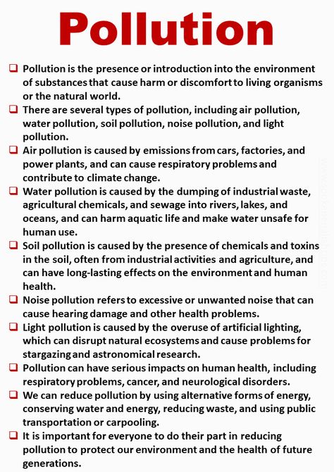 10 Lines On Pollution: Pollution is the presence or introduction into the environment of any ... Continue reading... Informative Speech Topics, English Poems, Speech Topics, Punctuation Worksheets, Poem Analysis, Writing Text, Pollution Prevention, Informative Essay, Speaking Practice