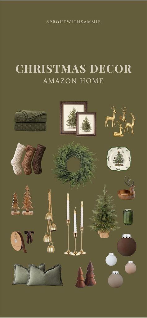 Simple Minimalist Christmas Decor, Christmas Trends 2024/2025 Decor, Green Brown Christmas Decor, Luxury Christmas Aesthetic, Unisex Apartment, Sunroom Christmas, Aesthetic Beige Brown, Appetizer Night, Post Christmas Decor