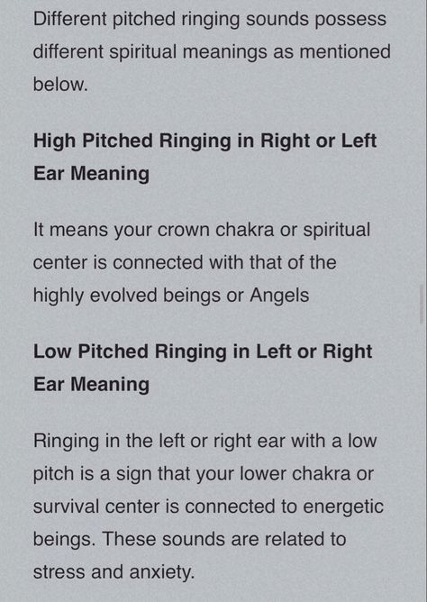 Spiritual Ear Ringing, Ringing In The Ears Spiritual Meaning, Ringing In The Ears Meaning, Ringing Right Ear Spiritual, Meaning Of Ringing In Ears, Low Ringing In Right Ear Spiritual, High Pitch Ringing Left Ear Spiritual, Ear Ringing Meaning, Ringing In Ears Spiritual