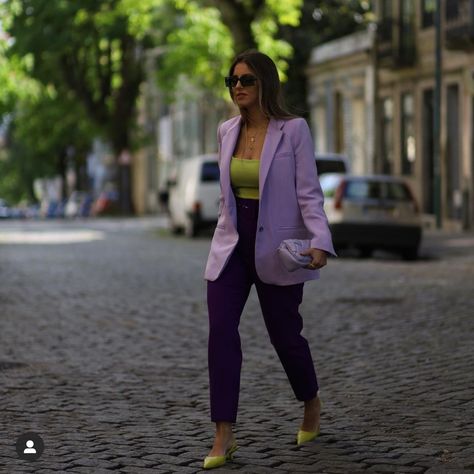 New With Tag Blogger’s Favorite Zara Best Sellers Zara New Collection Zara 2022 Purple Business Casual, Purple Pants Outfit, Zara 2022, Lilac Blazer, Plaid Suit Jacket, Cut Blazer, Purple Blazer, Blazer Outfits Casual, Blazer Outfits For Women