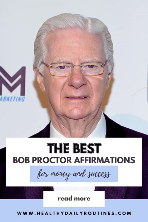 The best Bob Proctor affirmations that will help you attract wealth and success! Learn how to use Bob Proctor affirmations for money and growth to transform your mindset. Affirmations for success and abundance start with believing in your power to manifest. Life-changing affirmations for money, success, and achieving your dreams! Start aligning your thoughts today with these powerful Bob Proctor affirmations! #bobproctor #affirmations #affirmationsformoney #affirmationsforsuccess Bob Proctor Affirmations, Affirmations For Money, Manifest Life, Mindset Affirmations, Money And Success, Affirmations For Success, Best Bobs, Money Success, Bob Proctor