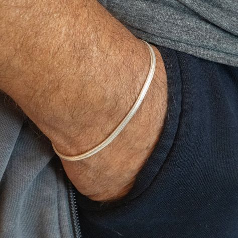 Snake Bracelet Men, Men Jewelry Bracelet, Mens Jewelry Bracelet Silver, Silver Snake Bracelet, Matching Couple Bracelets, Mens Chain Bracelet, Stainless Bracelet, Mens Bracelet Silver, Snake Chain Bracelets