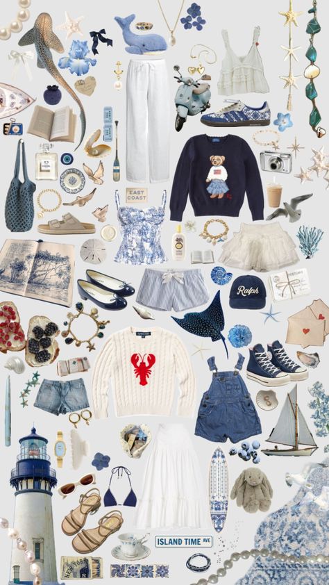 #nautical #coastalgrandaughter #fashion #sea Nautical Aesthetic, Outfits Aesthetic, Aesthetic Fashion, Aesthetic Clothes, Nautical, Hair Styles