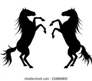 United Nations Flag, Horse Logo Design, Silhouette Outline, Rearing Horse, Eagle Tattoos, Black Stallion, Horse Silhouette, Horse Logo, Simple Background Images