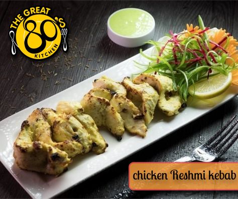 Chicken Reshmi Kabab Food delivered to your door steps- deliver partner SWIGGY  The Great 80's Kitchen #thegreat80skitchen #fishfry #fry #fishmanchurian #tastyfish #combo #biryanichickencombo #tandoori #tandoorichicken #tandoorileg #pallipalayam #nattukozhi #pallipalayamchicken #reshmikabab #tandoori #kebab #coimbatore Reshmi Kabab, Reshmi Kebab, Indian Food Catering, Indian Catering, 80s Kitchen, Chicken Lovers, Foods Delivered, Indian Dishes, Fried Fish