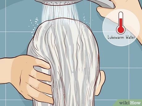 3 Ways to Maintain White Hair - wikiHow Hair Color Ideas For White Hair, How To Shade White Hair, Coloring White Hair, White Hair Toner, Remedy For White Hair, Natural White Hair, Silver White Hair, Bleaching Your Hair, White Hair Color