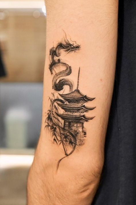 #tattoos #artwork #ink #tattoos #inked #tattooed #tattooartist #girlswithtattoos #tattooart #piercings #tattoolife #inkedgirls #blackwork #bodyart #tattooedgirls #tattoodesign #tattooist #inkedup #tatuagem #tattooing #instatattoo Creative Tattoo Ideas For Men, Small Japanese Tattoo, Creative Tattoo Ideas, Japanese Tattoos For Men, Animal Sleeve, Tattoo Japanese Style, Tato Naga, Tato Dengan Makna, Japanese Dragon Tattoo