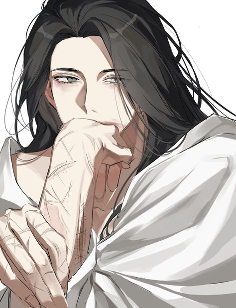 Long Hair Drawing, Arte Zombie, Manga Drawing Tutorials, 캐릭터 드로잉, Cool Anime Guys, Character Design Male, Digital Art Girl, Anime Poses Reference, How To Draw Hair