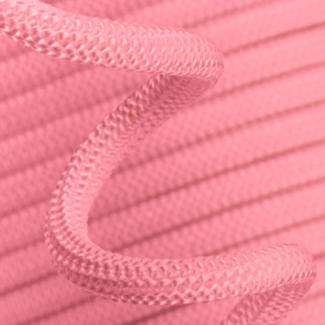 Pastel Pink - Knitted Cord - Ø 6mm Knitted Cord is a technique that is used to make a cord. Because of this technique, the rope comes out in a beautiful detailed way. The rope has a firm handfeel and is very flexible in movement. Our Knitted Cord has a diameter of 4mm, is woven with 16 strands and is made of Nylon. The rope is often used for making bags, handbags, horse halter, dog collars and leashes and more. Specifications: Diameter: ca. 6 mm Material: Nylon (PA) Colour: Pastel Pink Braided: Knitted Cord, Colour Pastel, Horse Halter, Making Bags, Collars And Leashes, Anime Guy, Paracord Projects, Dog Collars & Leashes, Dog Collars