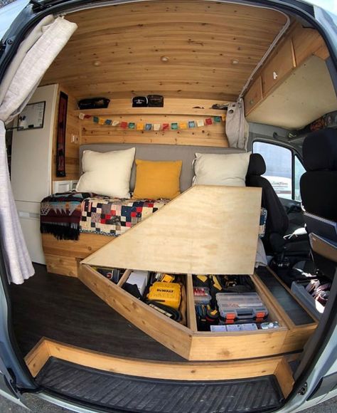 Van Life Blog, Diy Campervan, Van Storage, Bus Living, Kombi Home, Camping Storage, Van Life Diy, Campervan Interior, Camper Van Conversion Diy