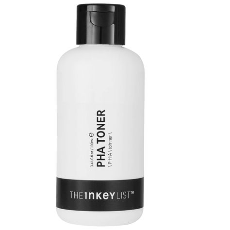 Polyhydroxy Acid (PHA) Gentle Exfoliating Toner - The INKEY List | Sephora Pha Toner, Exfoliator For Sensitive Skin, Best Facial Products, Best Exfoliators, Best Facial Cleanser, The Inkey List, Inkey List, Exfoliating Toner, Benzoyl Peroxide