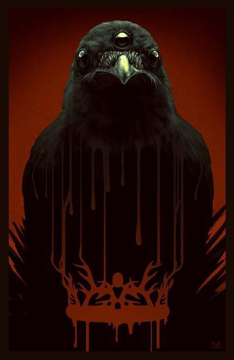 Game Of Thrones Poster, Game Of Thrones Tv, Raven Tattoo, Gra O Tron, Cersei Lannister, Crows Ravens, Game Of Thrones Art, Game Of Thrones Fans, Winter Is Here