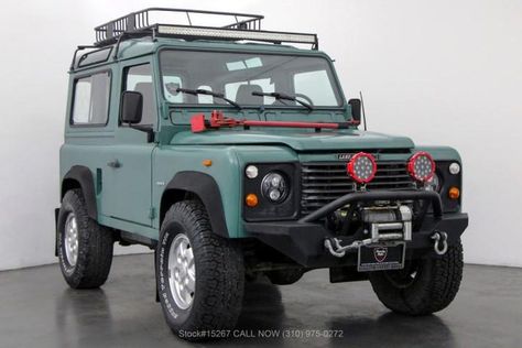 1988 Land Rover Defender 90 Defender 90 For Sale, Classic Defender, Land Rover Defender 90, Defender 90, 4x4 Trucks, Roof Rack, Land Rover Defender, Spare Tire, Manual Transmission