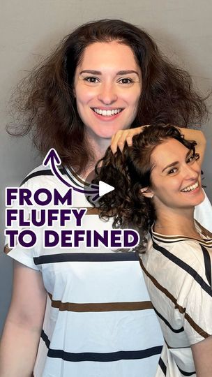 Frizzy Poofy Hair, Curl Tips, Plump Hair, Haircuts For Frizzy Hair, Puffy Hair, Poofy Hair, Frizzy Curly Hair, Dry Frizzy Hair, Curl Definition