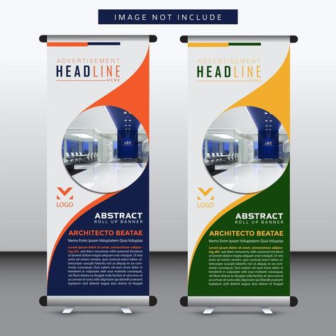 vertical banner design with rounded cutout for image Standing Banner Design, Rollup Banner Design, Banner Design Layout, Rollup Banner, Display Banners, Simple Designs To Draw, Business Banner, Banner Images, Vertical Design