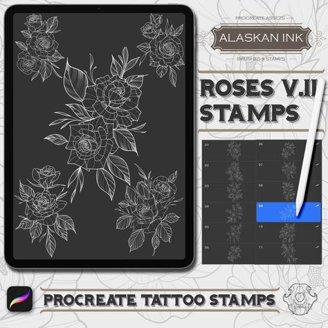 ✅ CLICK THE LINK!⬆️
Download ! 10 amazing roses brushes for your digital art. #procreatebrushes #roses #tattoo . #Tattoo_Stamps #Tattoo_Procreate #Procreate_Tattoo #Timeless_Tattoo Tattoo Stamps, Procreate Tattoo, Linework Tattoo, Rose Stencil, Timeless Tattoo, Baroque Frames, Roses Tattoo, Procreate Brushes Free, Free Stencils