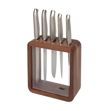 Knife Stand, Knife Storage, Black Walnut Wood, Knife Block Set, Knife Holder, Front Face, Knife Design, Bread Knife, Magnetic Knife Strip