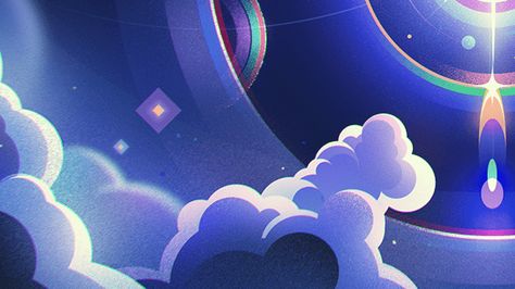 Halo Illustration, Halo Ideas, Halo Wallpaper, Clouds Graphic, 3d Banner, Sky Illustration, Desain Buklet, Bg Design, Pretty Backgrounds