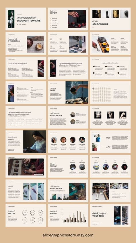 A clean and modern presentation template with a beige color scheme. Perfect for business presentations, pitch decks, and sales proposals.   Download now on Canva: #Competitive_Landscape_Slide #Product_Pitch_Presentation #Slide_Deck_Inspiration #Marketing_Deck_Design Slide Deck Design Inspiration, Webinar Slide Deck, Presentation Layout Design Templates, Deck Template Design, Product Pitch Presentation, Minimalist Pitch Deck, Minimalist Pitch Deck Design, Sleek Presentation Design, Slide Deck Inspiration