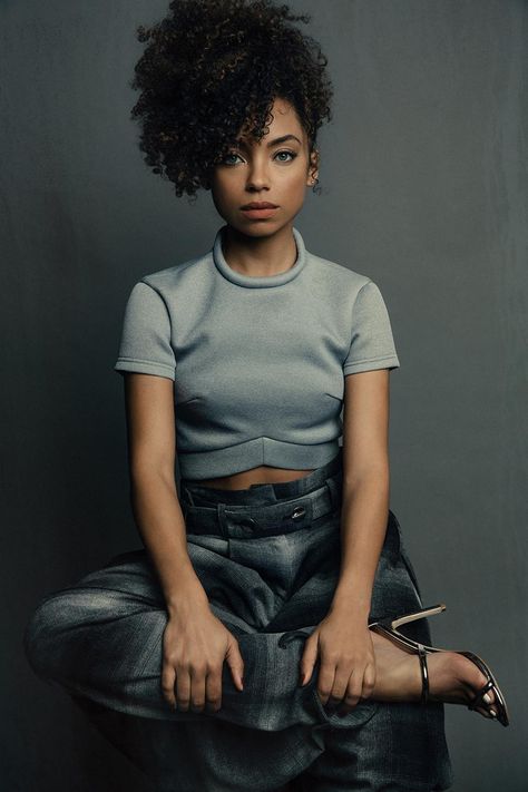 Why Actress Logan Browning Can Never Forget Paris Black Women Celebrities, Logan Browning, Black Actresses, Black Actors, Grits, Woman Crush, Black Is Beautiful, Never Forget, Browning