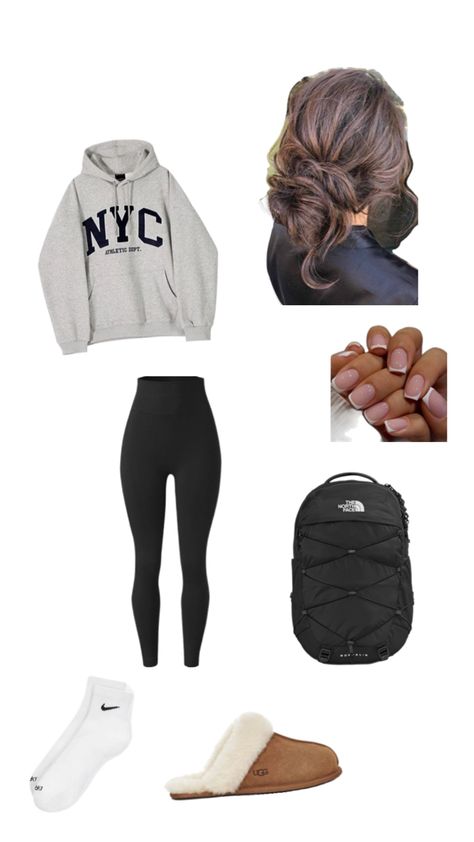 Netflix And Chill Outfit, Comfy School Outfits, Chill Outfit, Preppy Outfits For School, Winter Outfits For School, Casual Preppy Outfits, Cute Lazy Day Outfits, Casual School Outfits, Cute Outfits For School