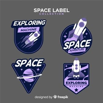 Space Label, 90 Best Free Graphics on Freepik Space Badge, Rumah Minecraft Sederhana, Badge Collection, Space Icons, Watercolour Texture Background, Spiral Galaxy, Watercolor Galaxy, About Space, Milky Way Galaxy