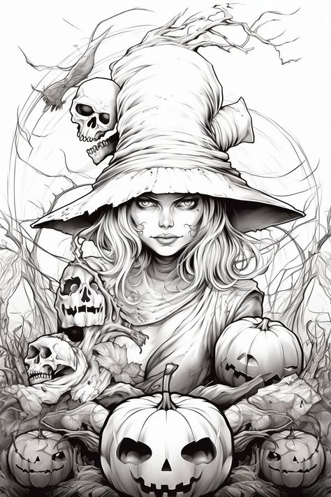 Scary Coloring Pages For Grown Ups, Cool Coloring Pages For Grown Ups, Realistic Coloring Pages, Greyscale Coloring Pages, Halloween Coloring Pages For Adults, Scary Coloring Pages, Bat Coloring Pages, Free Halloween Coloring Pages, Halloween Coloring Sheets