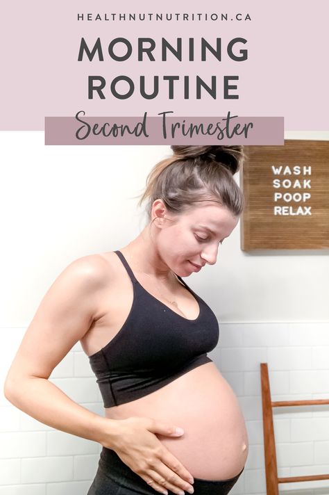 Pregnant Morning Routine, Pregnancy Morning Routine, 24 Weeks Pregnant, Healthy Morning Routine, Hygiene Routine, Second Trimester, Summer Morning, Weeks Pregnant, Pregnancy Health