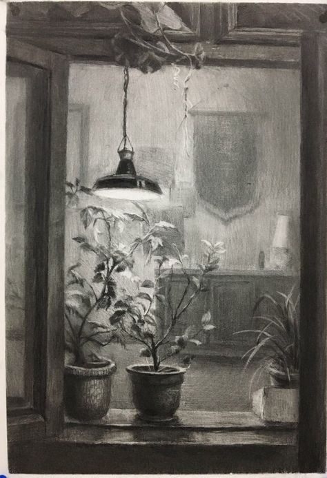 Pencil And Charcoal Drawings, Drawing Of A Pencil, Charcoal Pencil Art, Charcoal Still Life, Drawing From Life, Observational Drawing, Pen Art Drawings, Architecture Drawing Art, Charcoal Art