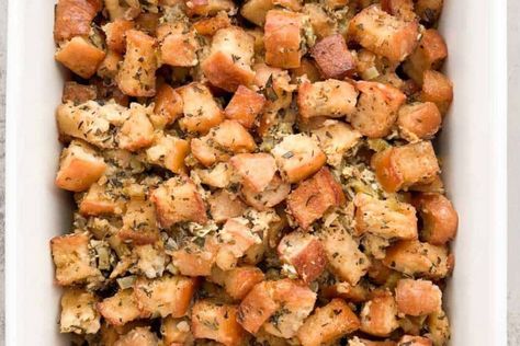 25 Turkey Dressing Recipes So Delicious, You’ll Forget About the Main Course Mayfair Dressing Recipe St Louis, Turkey Dressing Recipes, Thanksgiving Dressing Recipe, Gluten Free Cornbread Dressing, Old Fashioned Thanksgiving, Turkey Dressing Recipe, Recipe With Sausage, Thanksgiving Casserole Recipes, Turkey Stuffing Recipes