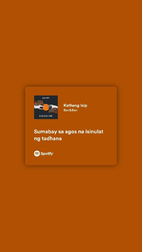 Kathang Isip Ben&ben Wallpaper, Kathang Isip Spotify, Ben And Ben Lyrics Wallpaper, Ben And Ben Spotify, Ben & Ben Wallpaper, Opm Lyrics, Kathang Isip, Ben Ben, Ben & Ben