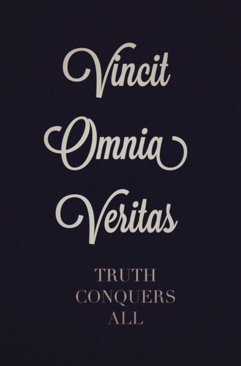 Vincit Omnia Veritas - Truth Conquers All #Veritas #Castle Vincit Omnia Veritas, Vincit Omnia Veritas Tattoo, Veritas Tattoo, Latin Phrase Tattoos, Latin Quote Tattoos, Latin Tattoo, Truth Spell, Phrase Tattoos, Latin Quotes