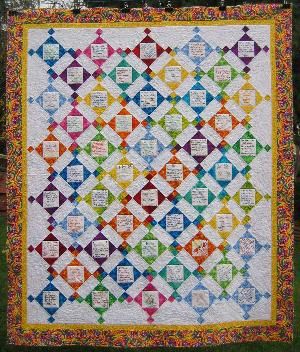 Wedding Quilt.  Have guests sign a block instead of a guest book and make them into a quilt after. Anniversary Quilt Ideas, Wedding Guest Quilt, Guest Quilt, Wedding Guest Book Quilt, Wedding Dress Quilt, Memory Blankets, Custom Quilting, Photo Quilts, Memory Blanket