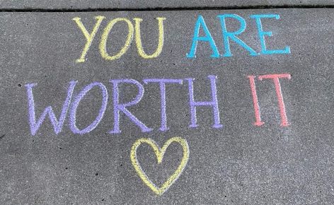 Chalk Motivation Quotes, Sidewalk Chalk Affirmations, Sidewalk Chalk Quotes, Positive Chalk Art Quotes, Chalk Affirmations, Motivational Chalk Art, Inspiring Chalk Art, Encouraging Chalk Art, Positive Sidewalk Chalk Messages